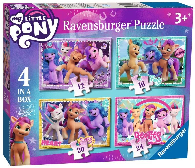 Levně Puzzle My Little Pony 4v1