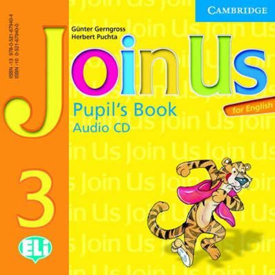 Levně Join Us for English 3 Pupils Book Audio CD - Günter Gerngross