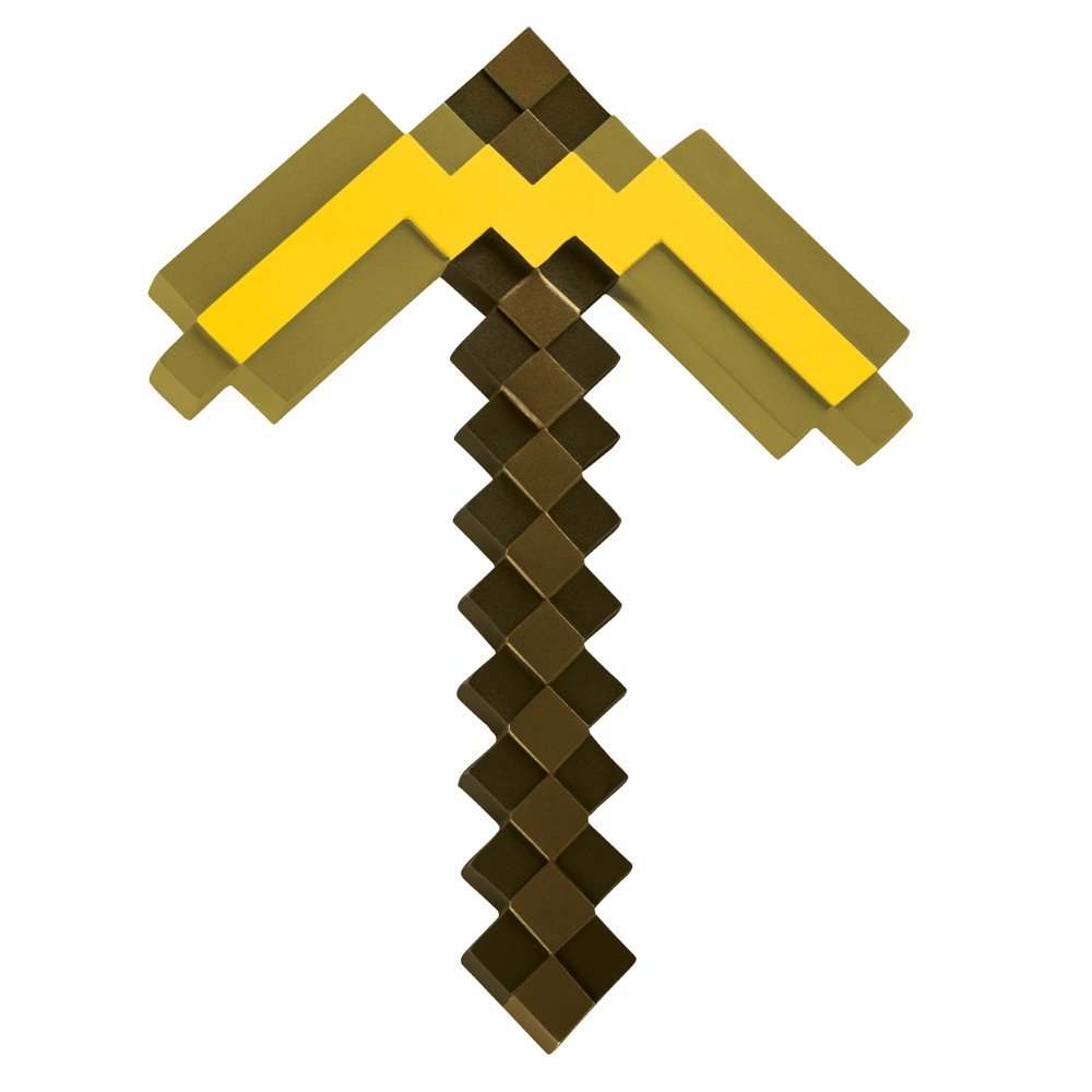 Levně Minecraft replika Zlatý krumpáč 40 cm - replika - EPEE Merch - Disguise