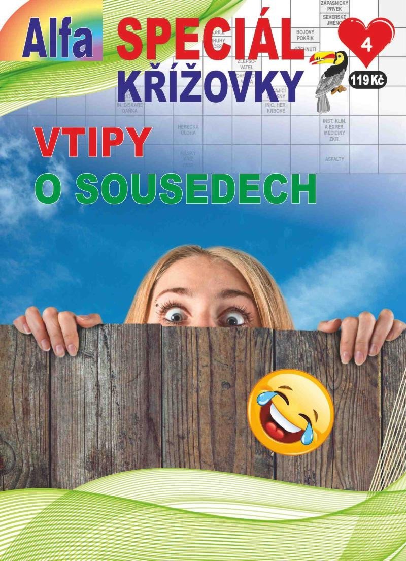 Levně Křížovky speciál 4/2024 - Vtipy o sousedech