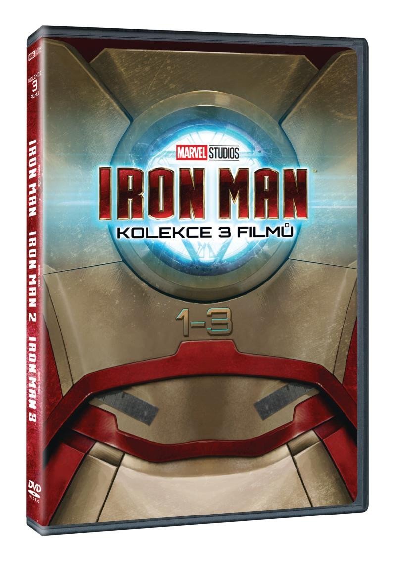 Levně Iron Man - kolekce 1.-3. (3DVD)