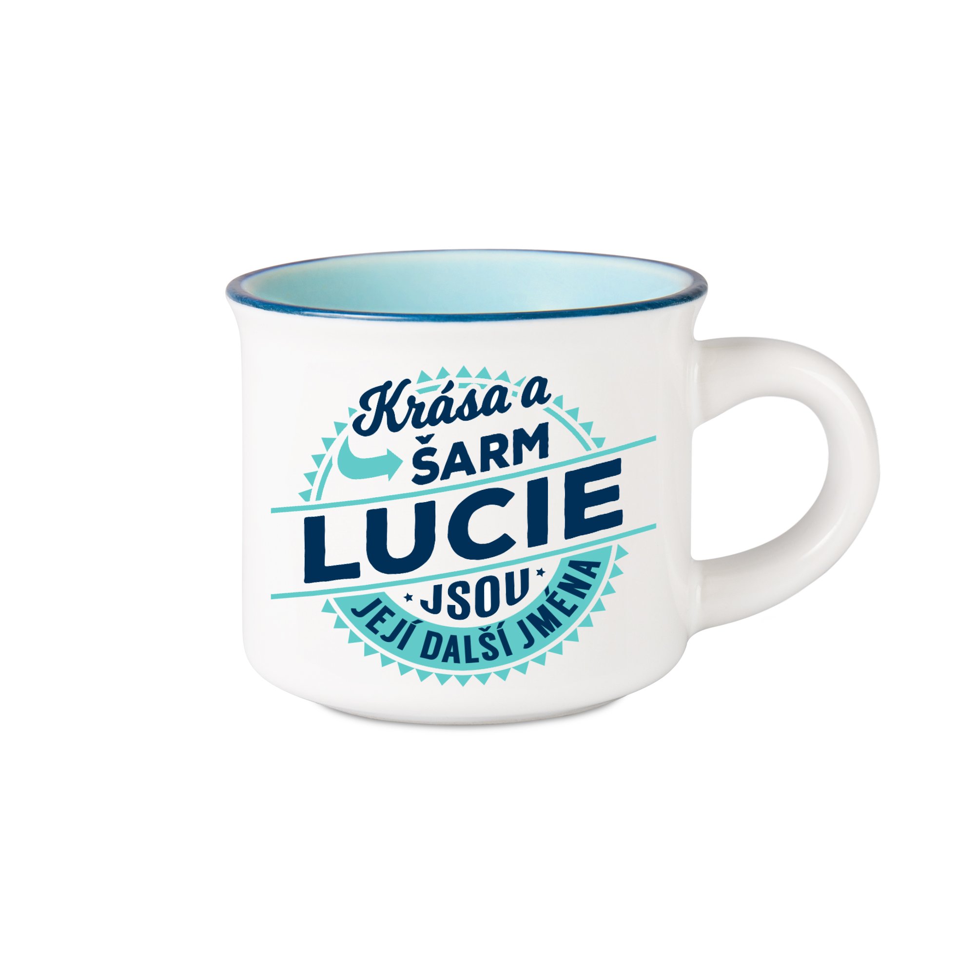 Levně Espresso hrníček - Lucie - Albi