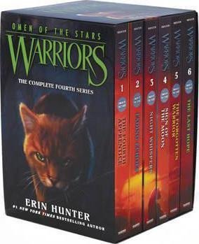 Levně Warriors: Omen of the Stars Box Set: Volumes 1 to 6 - Erin Hunter