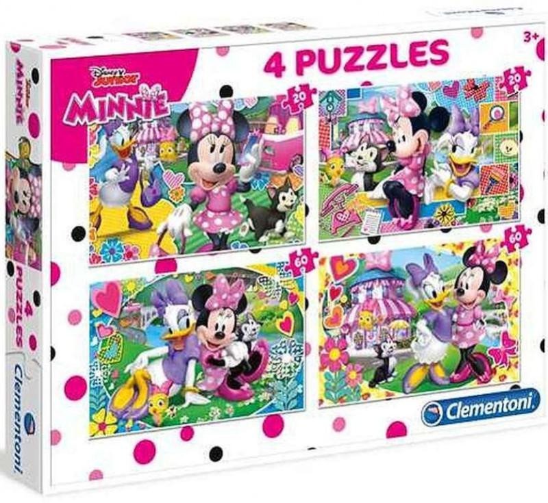 Levně Puzzle Minnie/2x20 + 2x60 dílků - Clementoni