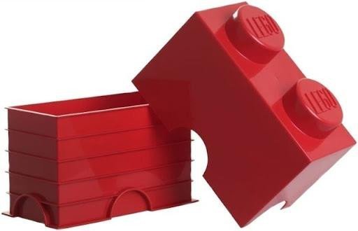 Levně Úložný box LEGO 2 - červený