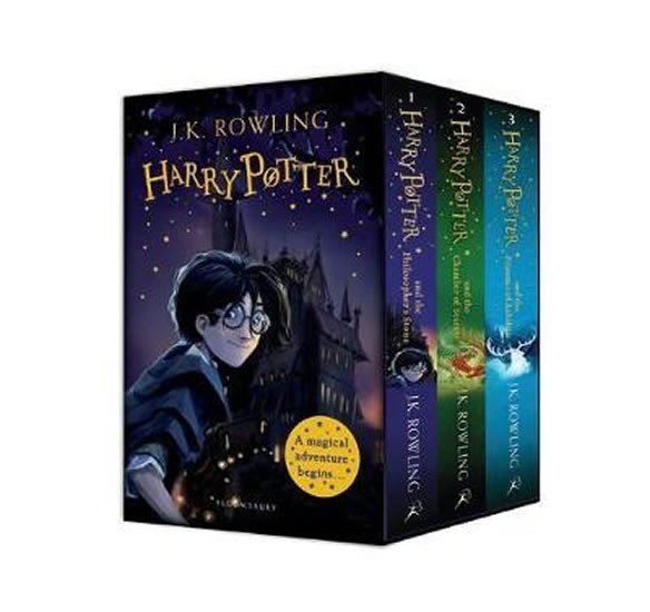 Levně Harry Potter 1-3 Box Set: A Magical Adventure Begins - Joanne Kathleen Rowling