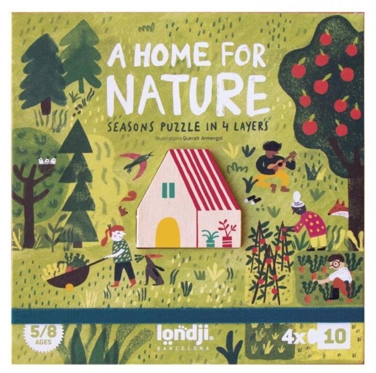 Product detail of LONDJI Puzzle Home of nature - 40 pcs