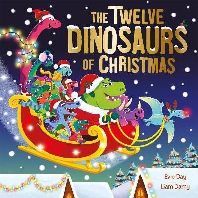 Levně The Twelve Dinosaurs of Christmas - Evie Day