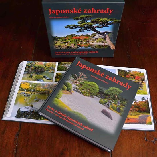 Japonské zahrady - komplet 2 knihy - Pavel Číhal