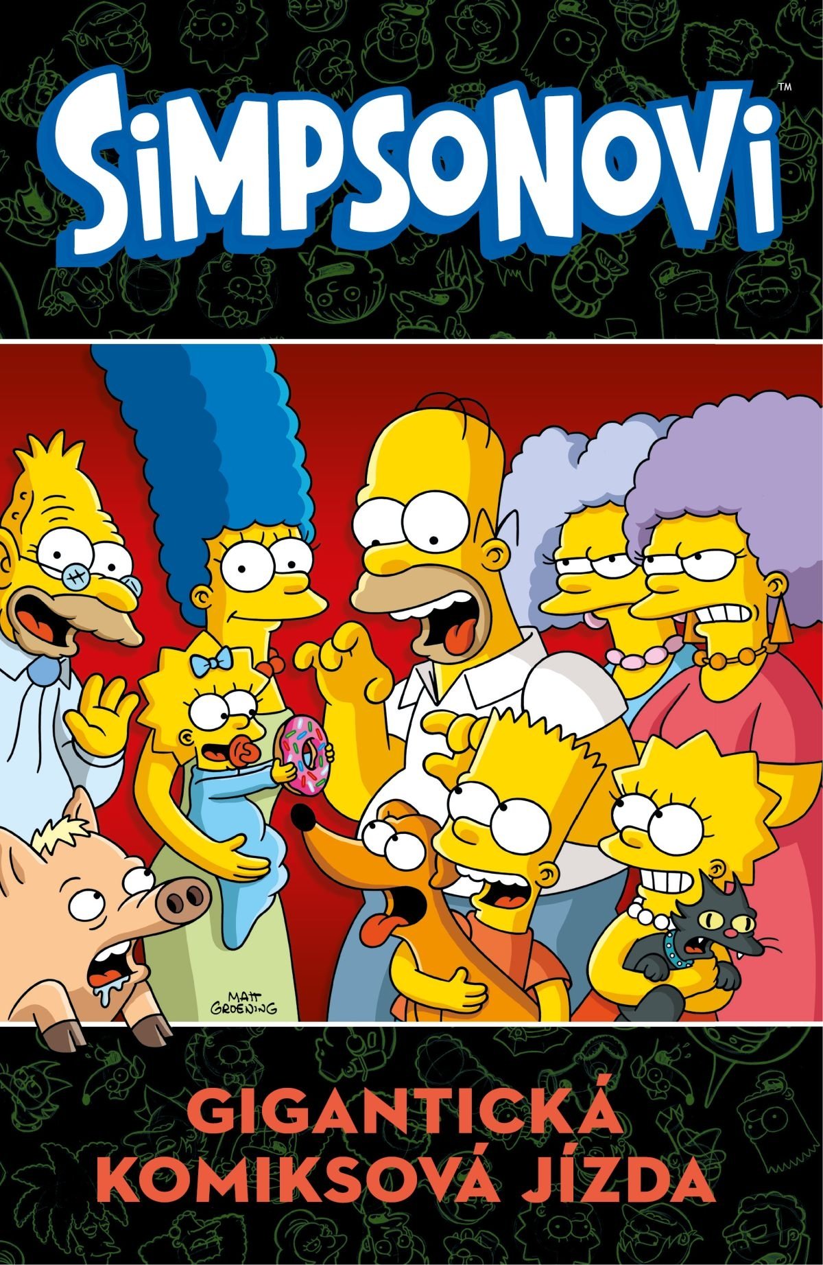 Levně Simpsonovi - Gigantická komiksová jízda - různí