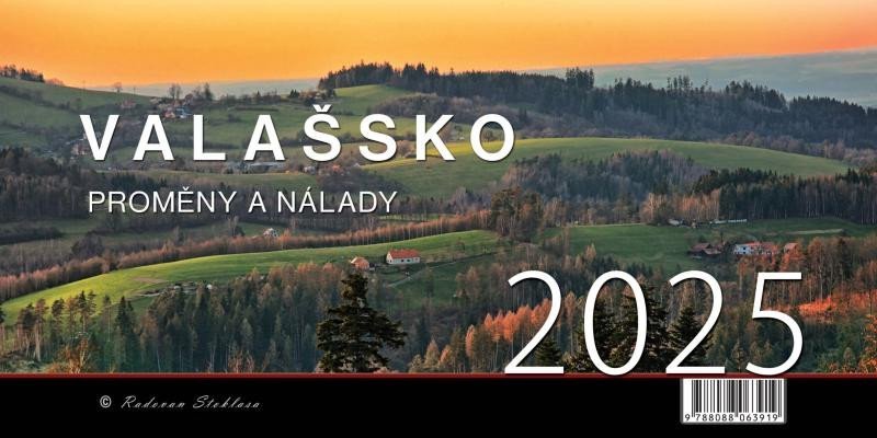 Levně Kalendář 2025 Valašsko/Proměny a nálady - stolní - Radovan Stoklasa