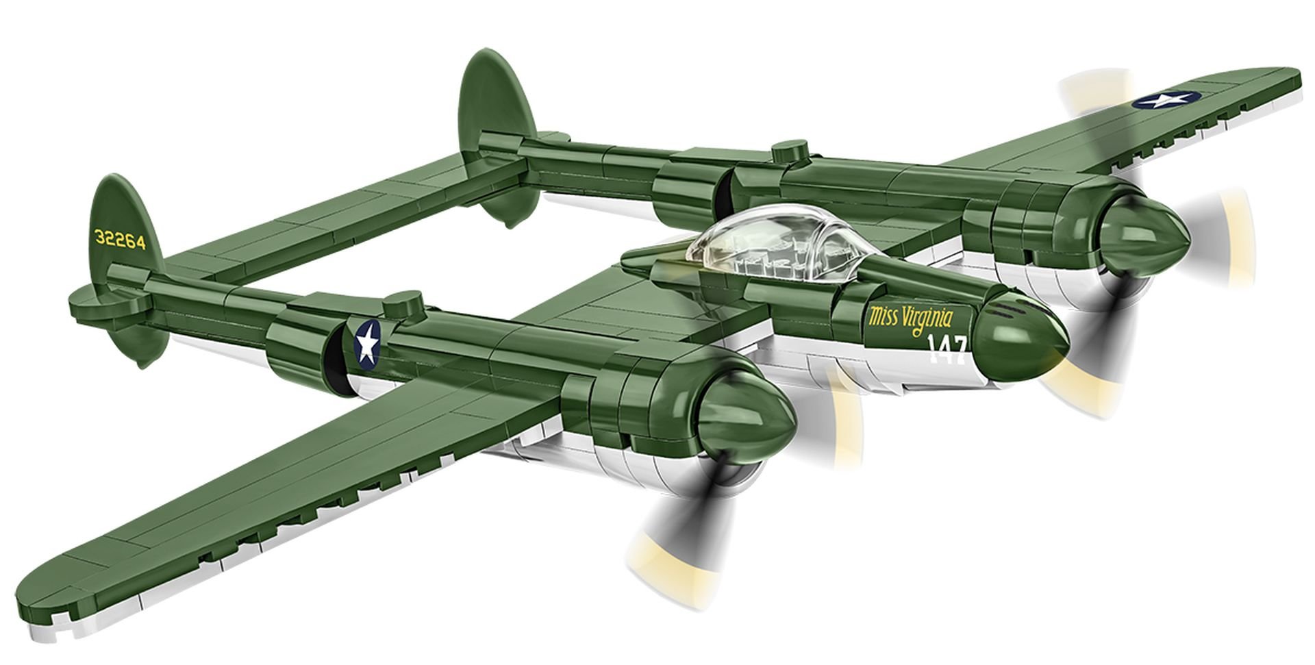 Levně COBI 5882 II WW Lockheed P-38 Lightning, 1:48, 332 k