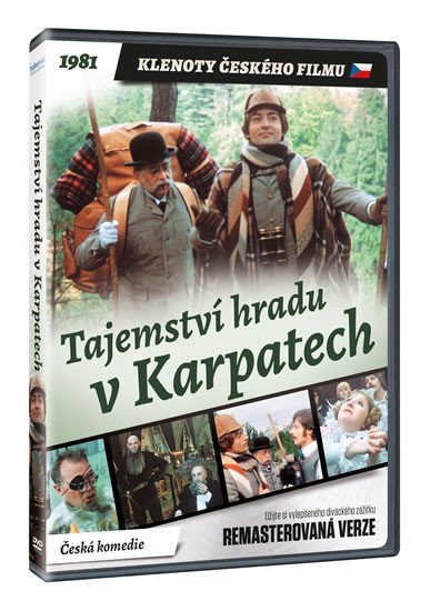 Tajemství hradu v Karpatech DVD (remasterovaná verze)