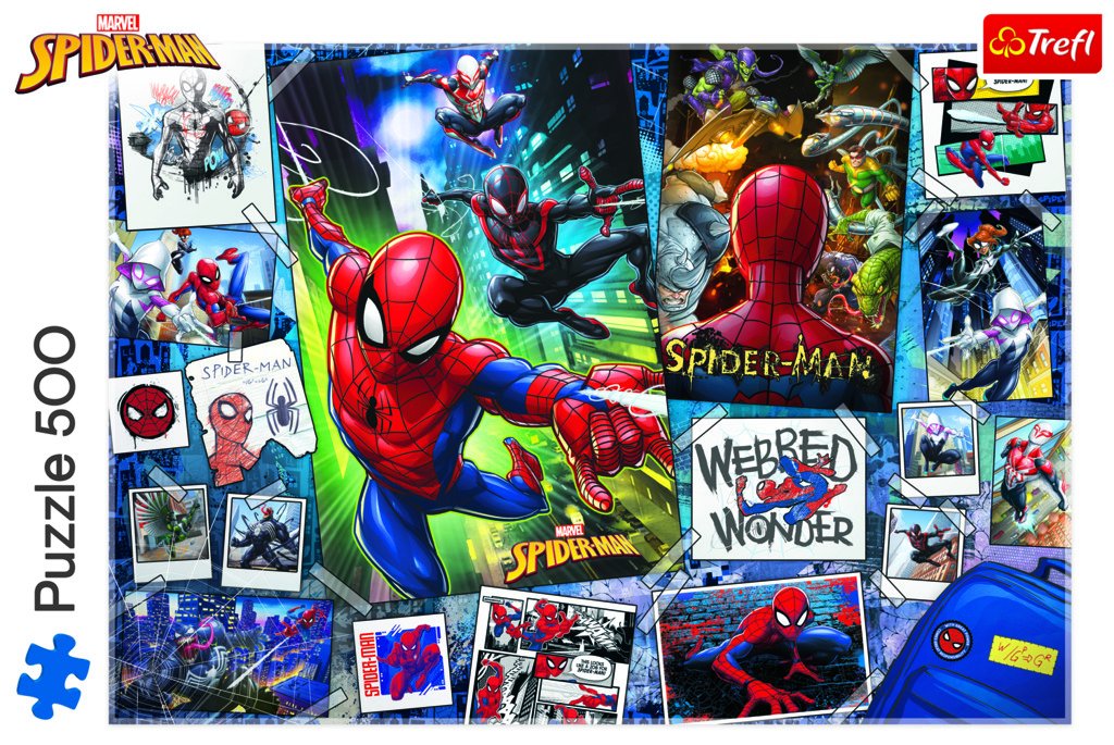 Trefl Puzzle Spiderman / 500 dílků - TEGU