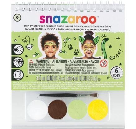 Levně Snazaroo Barvy na obličej s postupem - Zvířátka