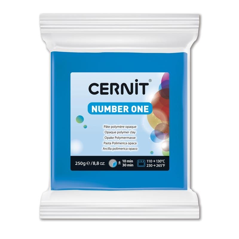 Levně CERNIT NUMBER ONE 250g modrá