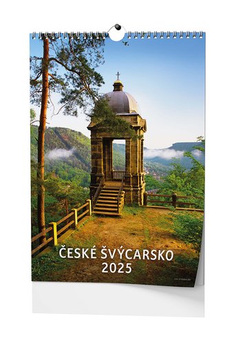 České Švýcarsko 2025 - nástěnný kalendář