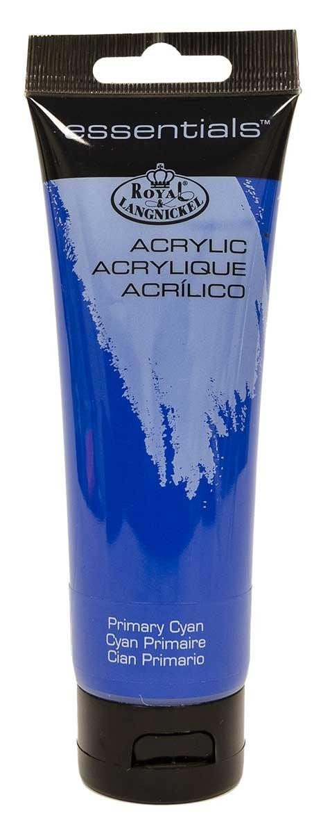 Royal & Langnickel Akrylová barva 120ml PRIMARY CYAN
