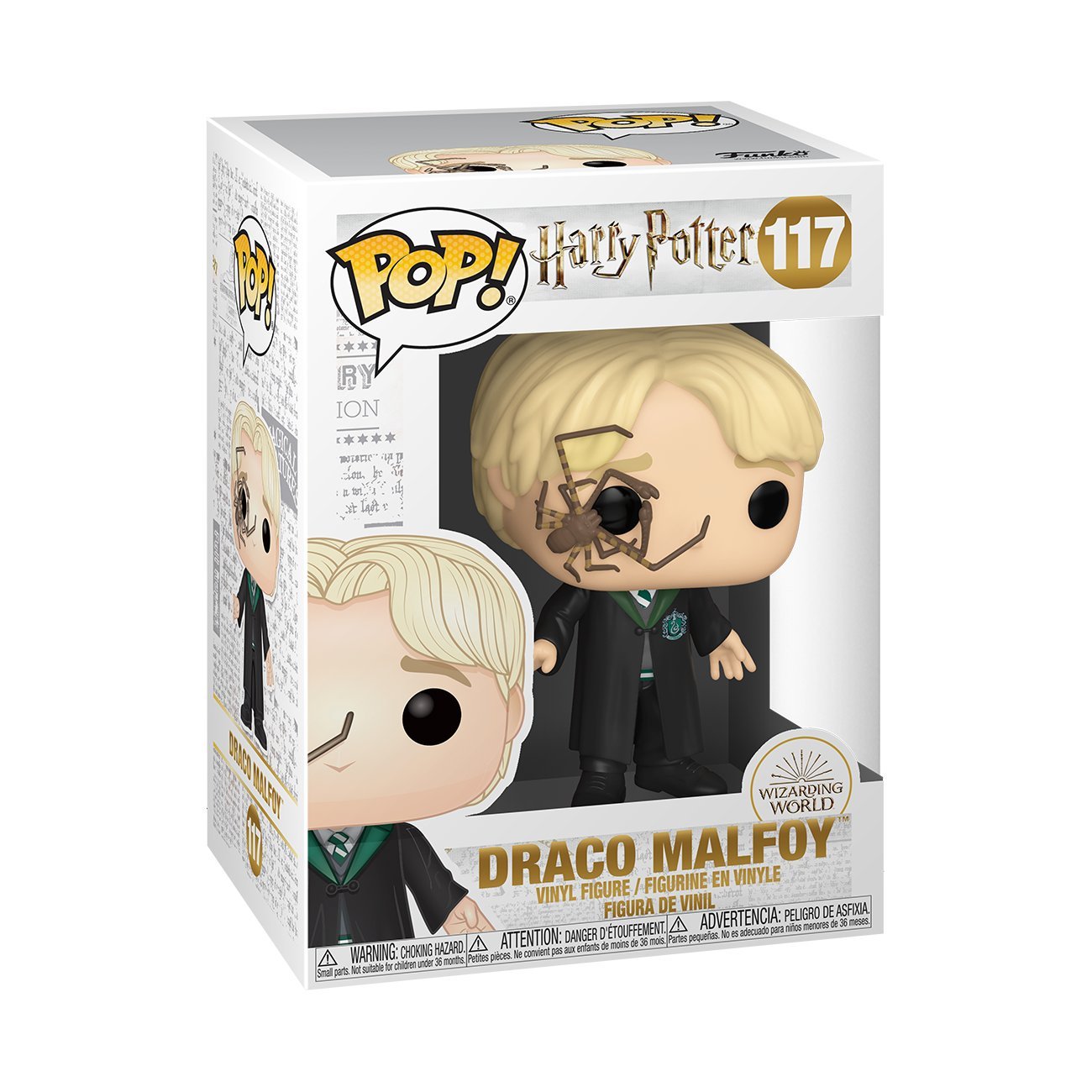 Levně Funko POP Movies: Harry Potter S10 - Malfoy w/Whip Spider