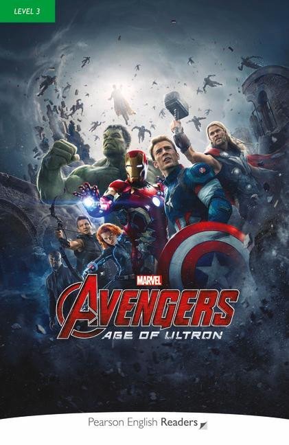 Levně Pearson English Readers: Level 3 Marvel Avengers Age of Ultron + Code - Kathy Burke