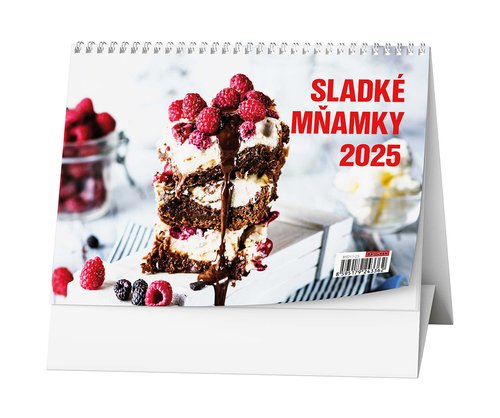 Levně Sladké mňamky 2025 - stolní kalendář