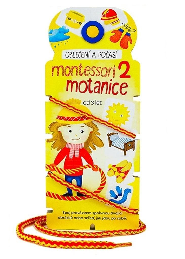 Levně Montessori motanice 2 Oblečení a počasí