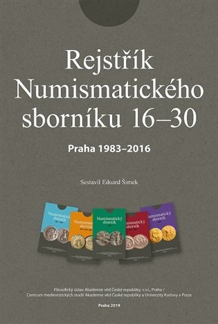 Levně Rejstřík Numismatického sborníku 16 - 30 - Eduard Šimek