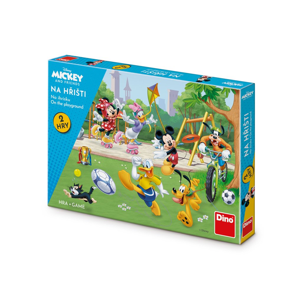Mickey a kamarádi na hřišti - dětská hra - Dino