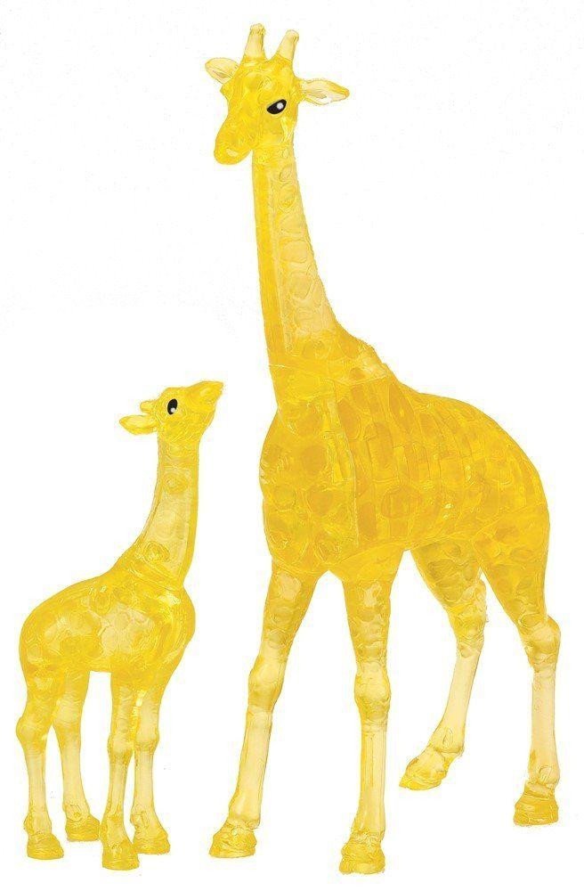 Levně Puzzle 3D Crystal Žirafa s mládětem/38 d