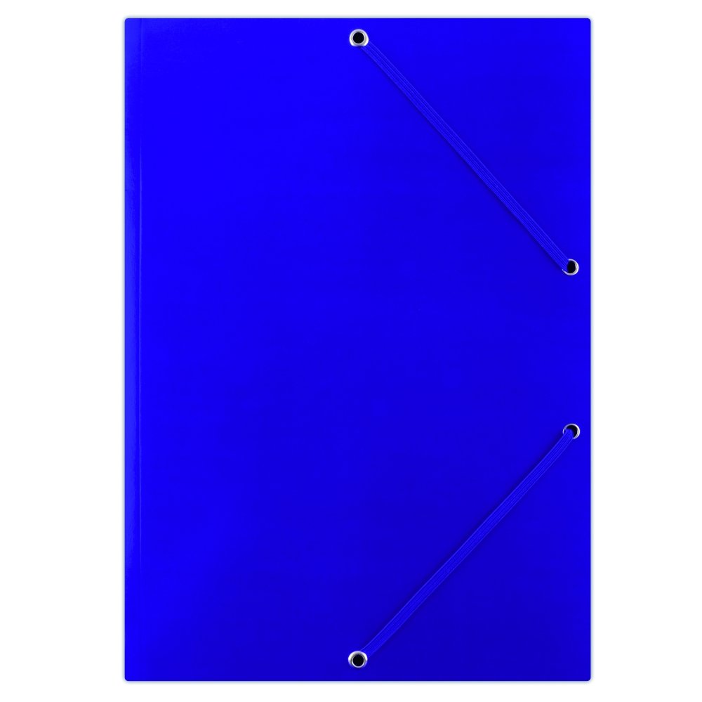 Levně DONAU spisové desky s gumičkou, A4, lepenka, modré