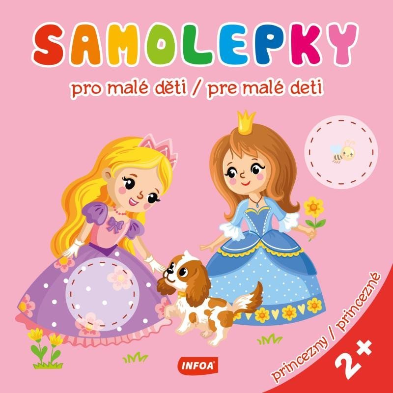 Levně Samolepky pro malé děti / Samolepky pre malé deti - Princezny / Princezné