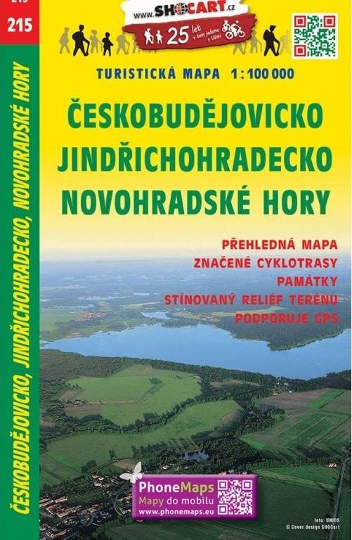 Levně SC 215 Českobudějovicko, Jindřichohradecko 1:100 000