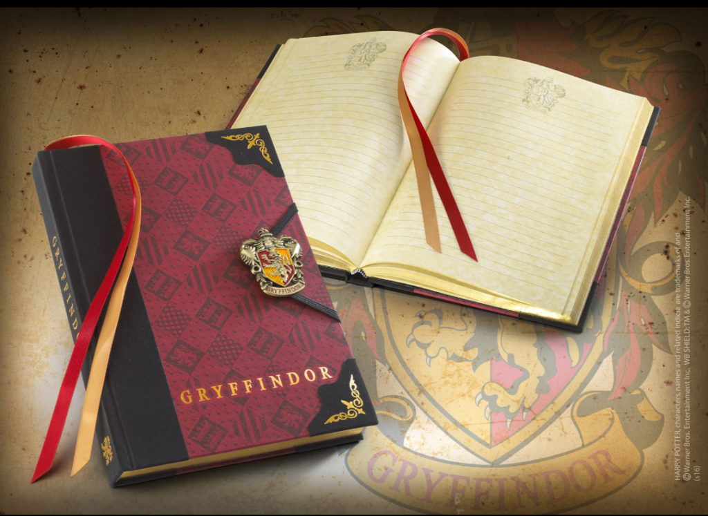 Harry Potter: Zápisník - Nebelvír - EPEE Merch - Noble Collection