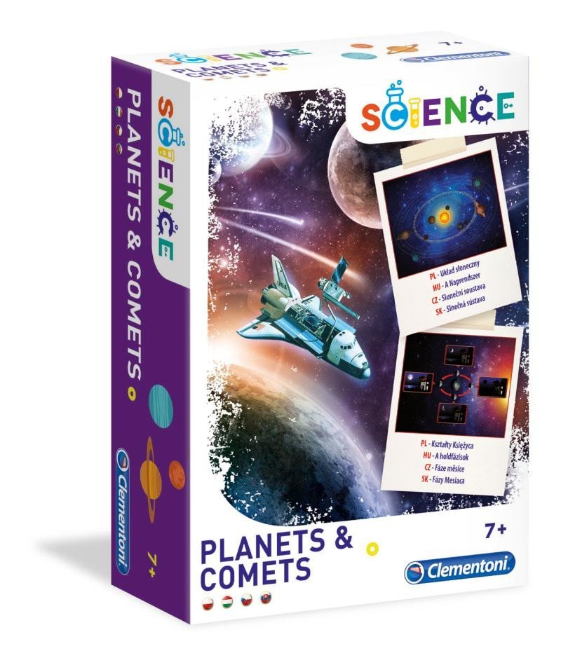 Levně Clementoni - Planety a komety - vědecká sada SCIENCE - Simba Toys