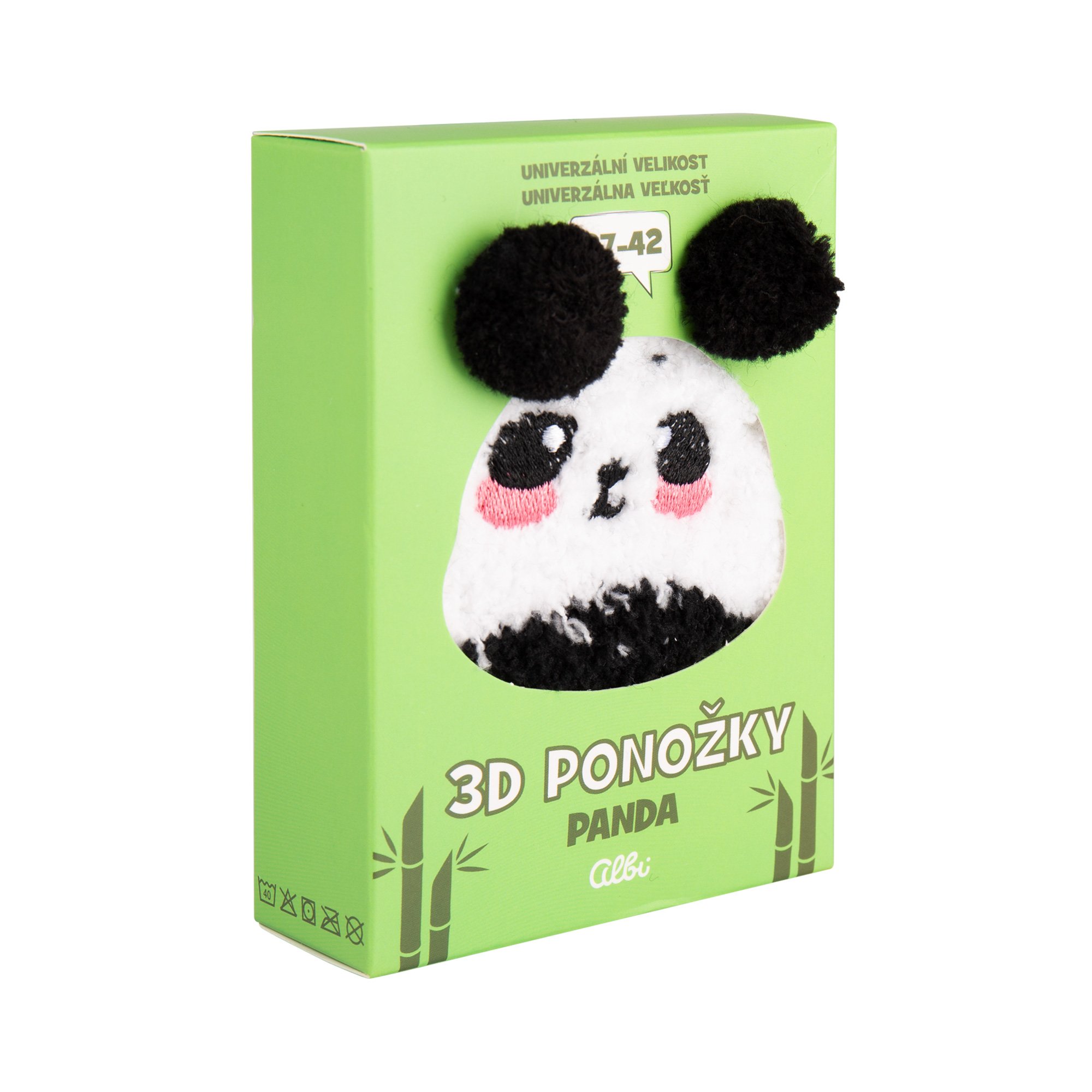 3D ponožky - Panda - Albi