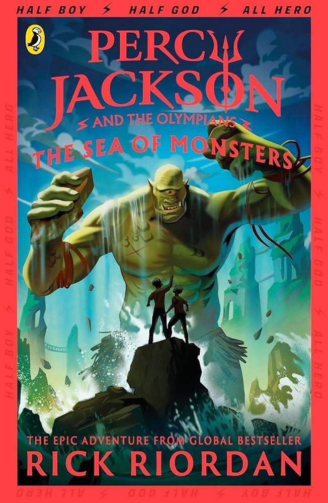 Percy Jackson and the Olympians 2: The Sea of Monsters, 1. vydání - Rick Riordan