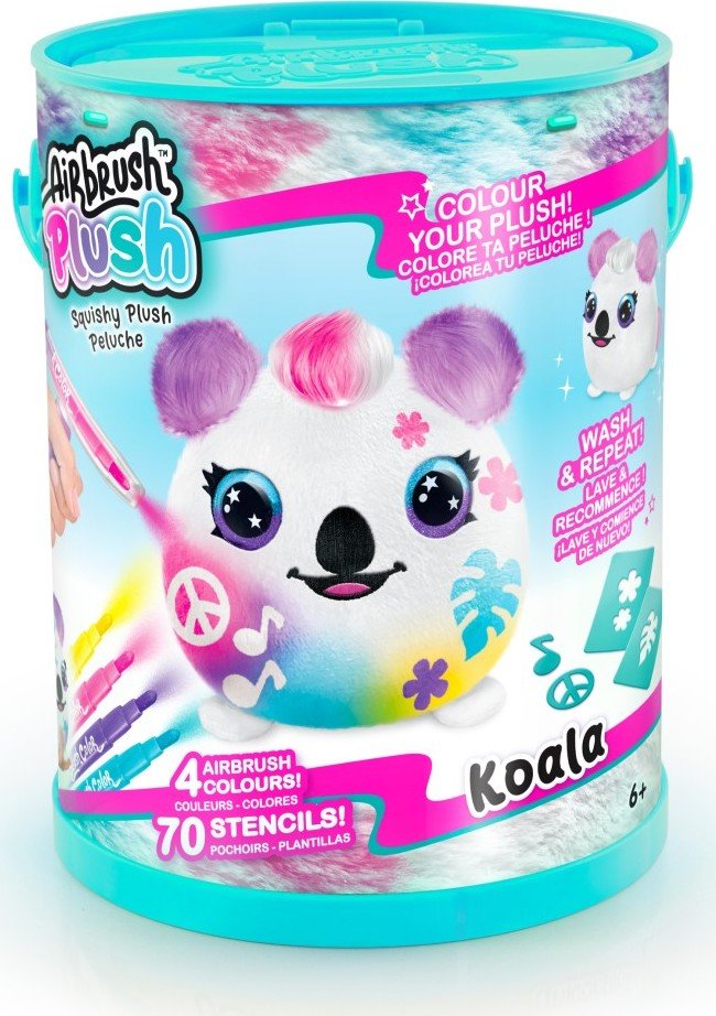 Product detail of Airbrush - Squish Pals Paint Can - Alltoys
