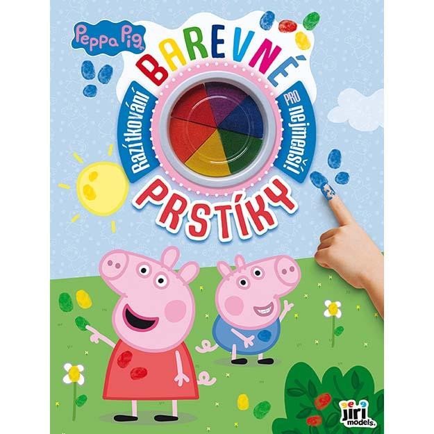 Levně Barevné prstíky Prasátko Peppa