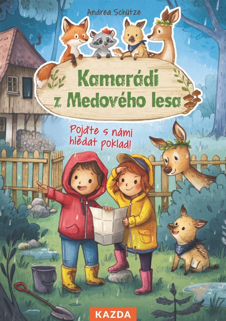 Levně Kamarádi z Medového lesa 5 - Pojďte s námi hledat poklad! - Andrea Schütze