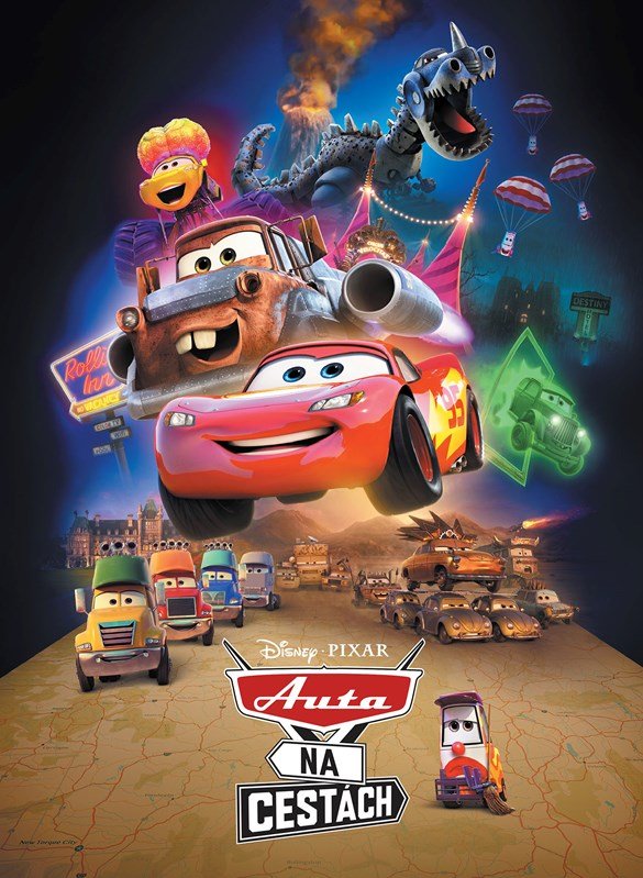 Levně Auta - Na cestách - - Pixar Disney