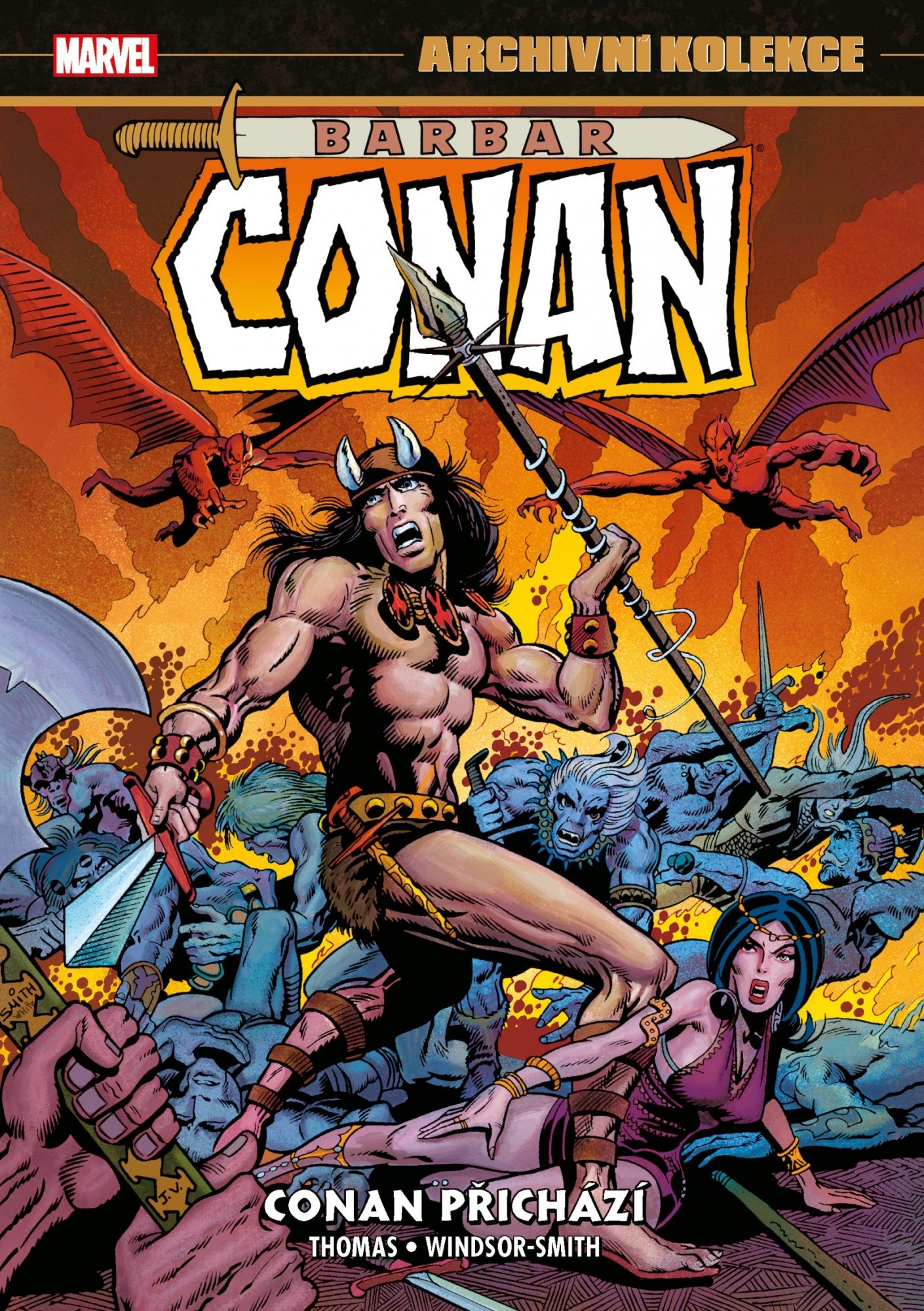 Levně Archivní kolekce Barbar Conan 1 - Conan přichází - Roy Thomas
