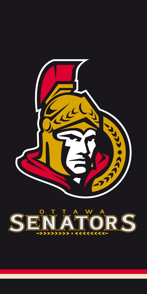 Levně Osuška NHL Ottawa Senators Black