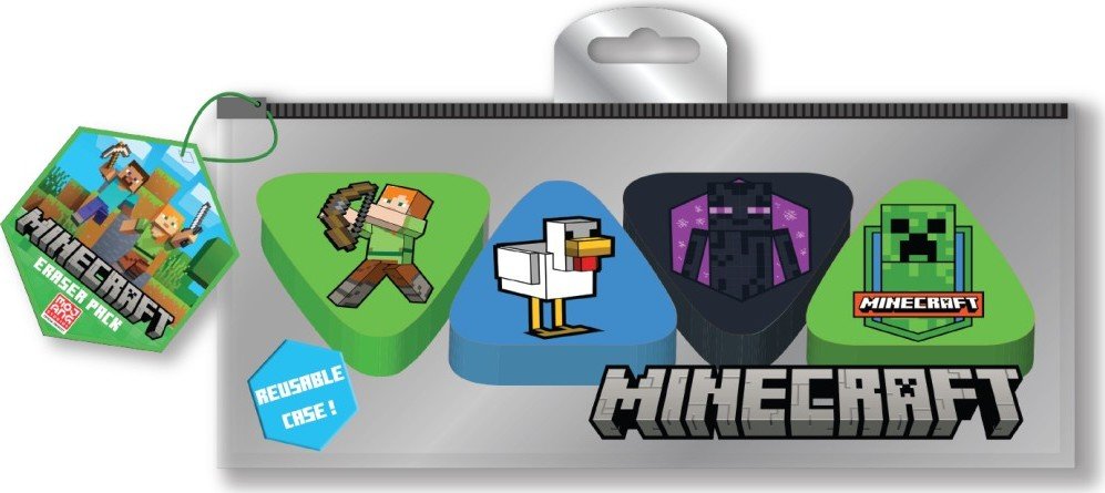 Levně Minecraft set gum - EPEE