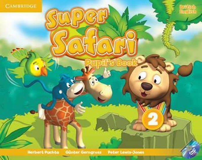 Levně Super Safari Level 2 Pupil´s Book with DVD-ROM - Herbert Puchta