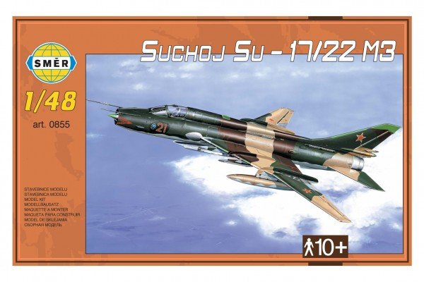 Levně Model Suchoj SU - 17/22 M3 1:48 v krabici 35x22x5cm