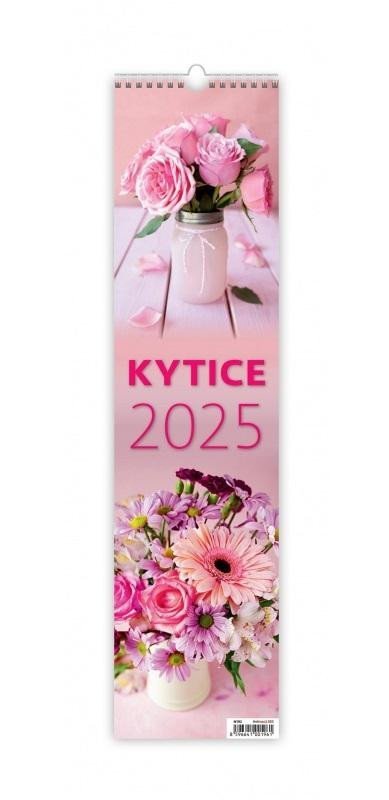 Kalendář nástěnný 2025 - Kytice