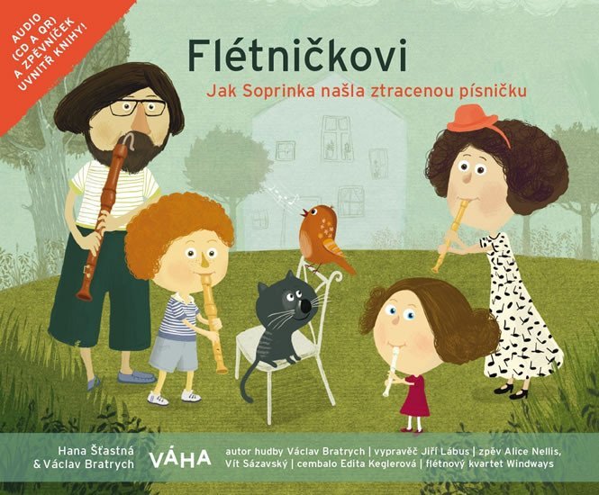 Flétničkovi - Jak Soprinka našla ztracenou písničku? + CD - Václav Bratrych