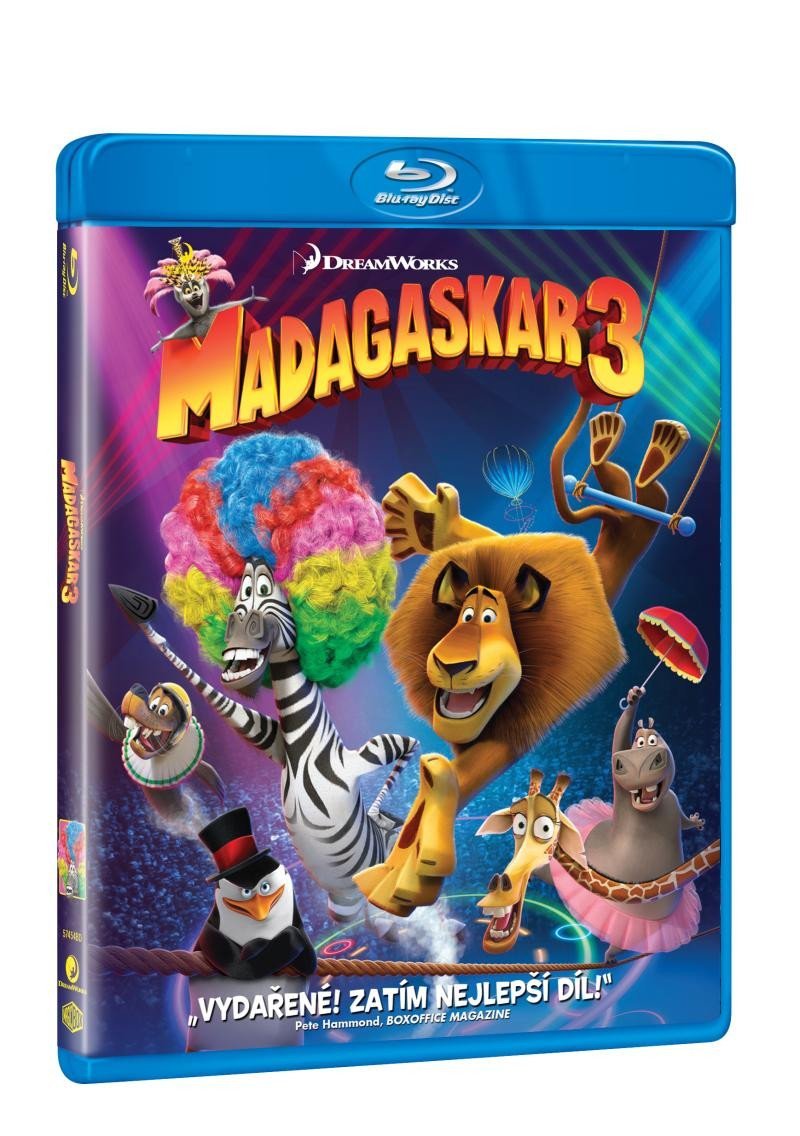 Levně Madagaskar 3 (Blu-ray)