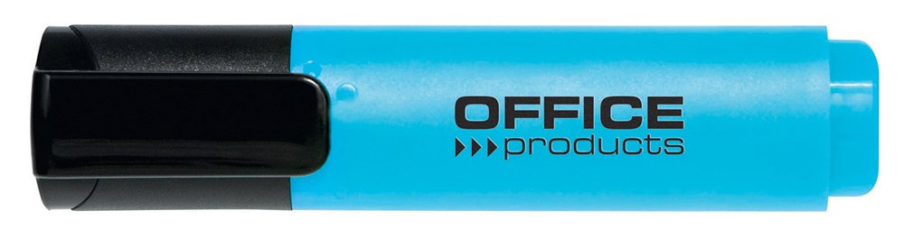 Office Products zvýrazňovač, š. stopy 2-5 mm, modrý - 10ks