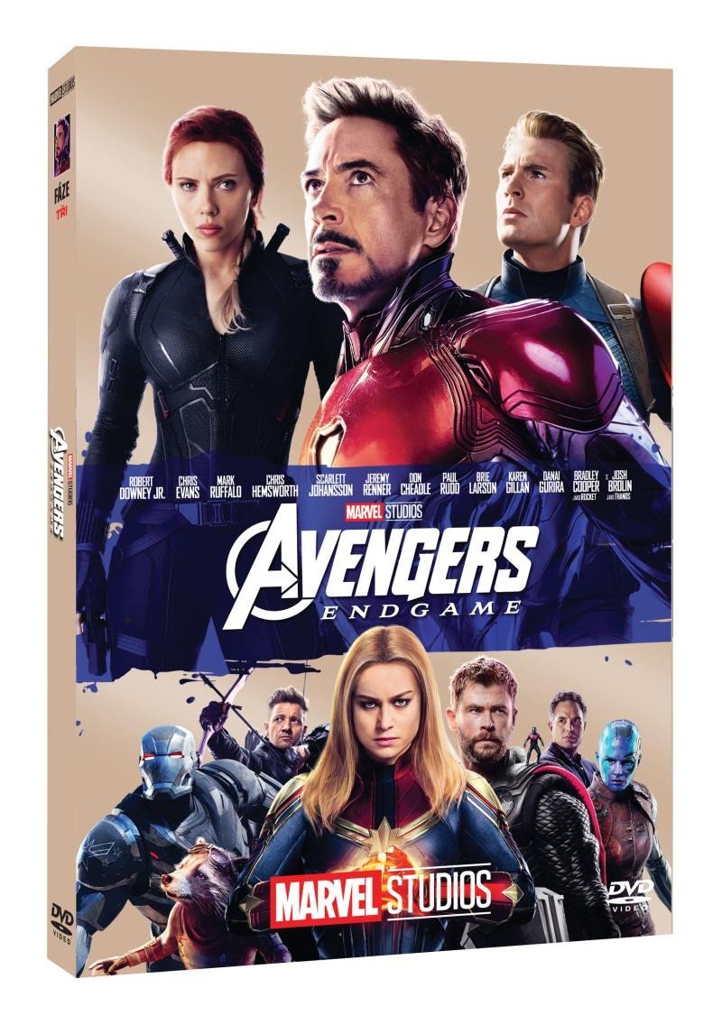 Levně Avengers: Endgame - Edice Marvel 10 let DVD